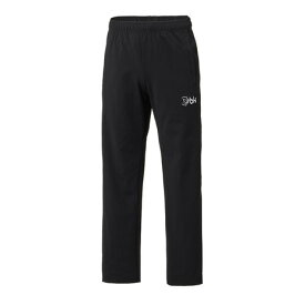 【20%OFFクーポン対象！12/11まで】ブラックナイト（blackknight）（メンズ、レディース）バドミントンウェア ロングパンツ ストレッチソリッドパンツ S-4450U-BLA