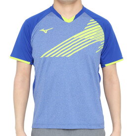 ミズノ（MIZUNO）（メンズ、レディース）卓球ウエア シャツ ゲームシャツ 82JA900225 速乾