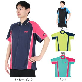 ティーエスピー（TSP）（メンズ、レディース）卓球ウエア レグラール 半袖ポロシャツ 031406