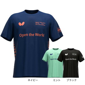 バタフライ（Butterfly）（メンズ、レディース）卓球ウエア シャツ セルサード・Tシャツ 47820
