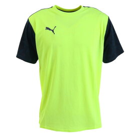 プーマ（PUMA）（メンズ）サッカーウェア INDIVIDUAL トレーニング ハイブリッド 半袖Tシャツ 65846038 速乾