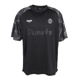 デュアリグ（DUARIG）（メンズ）サッカーウェア 昇華プラクティス 半袖シャツ 5S0007-SCWR-741HD BLK