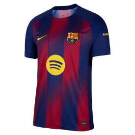 ナイキ（NIKE）（メンズ、レディース）FCバルセロナ FC Barcelona 2025/26 Stadium Home 半袖トップ H HJ4590-456