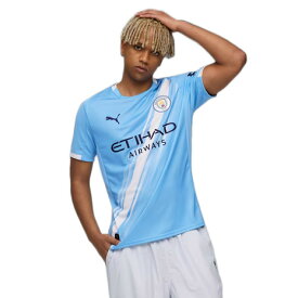 プーマ（PUMA）（メンズ）2025-26 マンチェスターシティ FC ホーム レプリカ 半袖 ユニフォーム 78033801