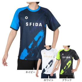 スフィーダ（SFIDA）（メンズ）サッカー フットサルウェア プラクティスシャツ アシンメトリーグラフィック SA-24X31