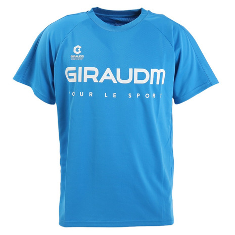 【正規販売店】ジローム（GIRAUDM）（メンズ）サッカー フットサルウェア 半袖カラープラシャツ 741GM1UK7655 LBLU