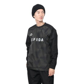 【20%OFFクーポン対象！6/11まで】スフィーダ（SFIDA）（メンズ）裏メッシュピステトップ SA-24X54 BLK