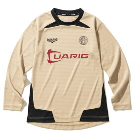 デュアリグ（DUARIG）（キッズ）サッカーウェア ジュニア ドライプラス 長袖プラクティスシャツ 4F0022-SCWR-742HD BEG