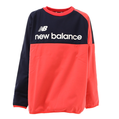 ニューバランス（new balance） ジュニア ストレッチウォームアップトップシャツ JJTF0482RED （キッズ）