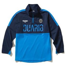 デュアリグ（DUARIG）（キッズ）サッカーウェア ジュニア 長袖ジャージハーフジップ 4S0015-SCWR-742CD BLU 速乾
