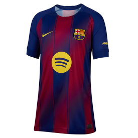 ナイキ（NIKE）（キッズ）ジュニア FCバルセロナ FC Barcelona 2025/26 Stadium Home 半袖トップ HJ5287-456