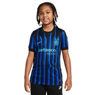 ナイキ（NIKE）（キッズ）ジュニア インター ドライフィット インテル・ミラノ サッカーレプリカ ユニフ…