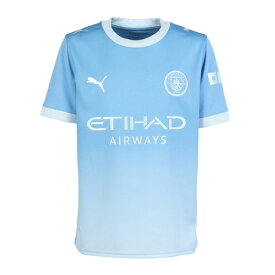 【7/22限定★11%OFFクーポン対象!】プーマ（PUMA）（キッズ）ジュニア 2026-27 マンチェスターシティ FC ホーム レプリカ 半袖 ユニフォーム 78432901