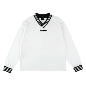 スパッツィオ（SPAZIO）（キッズ）サッカー フットサルウェア ジュニア オーバーサイズVネック長袖プラシャツ GE-1040-01