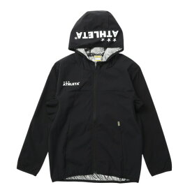 アスレタ（ATHLETA）（キッズ）サッカー フットサルウェア ジュニア ウインドウォームジャケット 2428J BLK