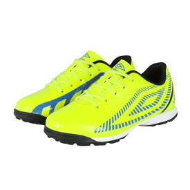 【20%OFFクーポン対象！8/7まで】アンブロ（UMBRO）（キッズ）ジュニアサッカートレーニングシューズ エバーブルー V TR JR ワイド UF5SFCX4JB YLBL