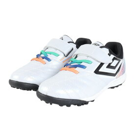 アンブロ（UMBRO）（キッズ）ジュニアサッカートレーニングシューズ アクセレイタ- SB WIDE UF4FCST5J WHBK