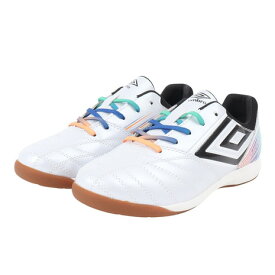 アンブロ（UMBRO）（キッズ）ジュニアサッカーインドアトレーニングシューズ 屋内 室内 アクセレイターTR JR ワイド IN UF4FCST3J WHBK