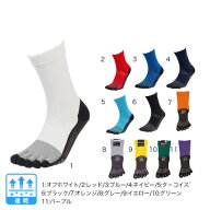 タビオ（Tabio）（メンズ、レディース）日本製 サッカー ソックス 靴下フットボール 5本指 クルーソック…