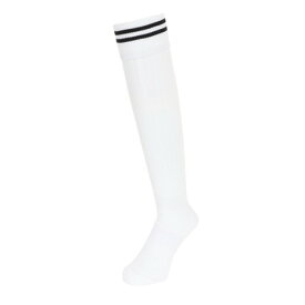 デュアリグ（DUARIG）（メンズ）サッカー ソックス ドライプラス サッカーラインストッキング 1足組 3S0053-SCAC-750OK WHT-M