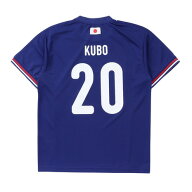 日本サッカー協会（JFA）（メンズ）プレーヤーズ Tシャツ 久保建英 Mサイズ JO-655-M