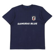 日本サッカー協会（JFA）（メンズ）半袖 サムライブルー STADIUM LINE Lサイズ JO-660-L