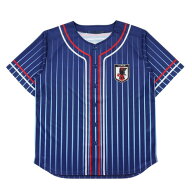 日本サッカー協会（JFA）（メンズ）応援シャツ サムライブルー STADIUM LINE XLサイズ JO-661-XL