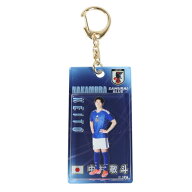 日本サッカー協会（JFA）（メンズ、レディース、キッズ）プレーヤーズ ブリスター風 キーホルダー 中村敬…