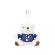 日本サッカー協会（JFA）（メンズ、レディース、キッズ）ユニフォームベアキーホルダー 伊東 純也 2026(S…