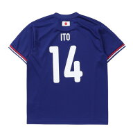 日本サッカー協会（JFA）（メンズ）プレーヤーズ Tシャツ 伊東純也 SS(XS)サイズ JO-649-XS