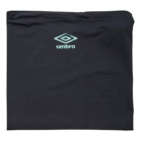 アンブロ（UMBRO）（メンズ、レディース）クーリングネッククーラー UVカット UPF15 吸汗速乾 接触涼感 暑さ対策 UUATJK02 BK 冷感