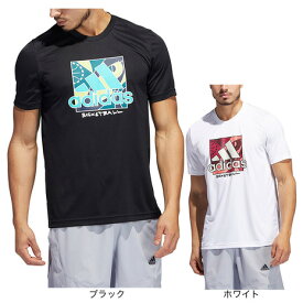 アディダス（adidas）（メンズ） バスケットボールウェア バッジ オブ スポーツ グラフィック 半袖Tシャツ SF877