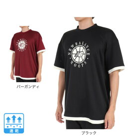 ニューバランス（new balance）（メンズ） バスケットボールウェア Logo Layerd 半袖Tシャツ AMT25058