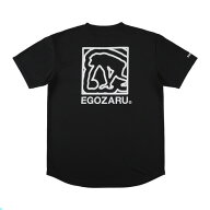 エゴザル（EGOZARU）（メンズ、レディース）バスケットボールウェア ポップアイコン バックプリント Tシ…
