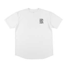 エゴザル（EGOZARU）（メンズ、レディース）バスケットボールウェア スクリブルブロック カットオフ 半袖Tシャツ EZSS26UST006C002
