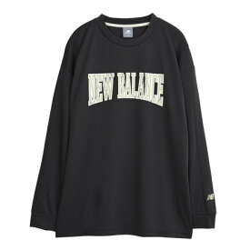 ニューバランス（new balance）（メンズ）バスケットボールウェア グラフィック ロングスリーブシャツ AMT55625BK