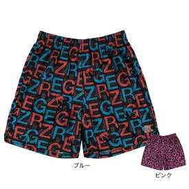 エゴザル（EGOZARU）（メンズ、レディース）バスケットボールウェア スクリブルブロック カットオフ ショートパンツ EZSS26UHP003C