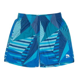 エゴザル（EGOZARU）（メンズ、レディース）バスケットボールウェア ワイドジオメトリック カットオフ ショートパンツ EZHP-S2401C01