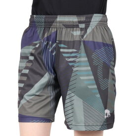 エゴザル（EGOZARU）（メンズ、レディース）バスケットボールウェア ワイドジオメトリック カットオフ ショートパンツ EZHP-S2401C013S1