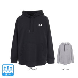 アンダーアーマー（UNDER ARMOUR）（メンズ）バスケットボールウェア ゲームタイム スウェット ロングスリーブ プルオーバーフーディー 1381378