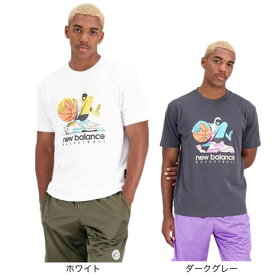 ニューバランス（new balance）（メンズ）バスケットボールウェア Hoops Artist Pack ショートスリーブTシャツ MT31589