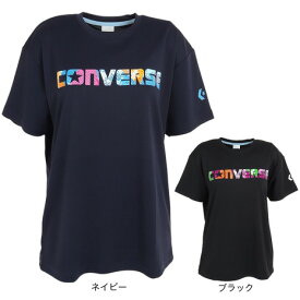 コンバース（CONVERSE）（レディース）バスケットボールウェア 半袖プリントTシャツ CB331353