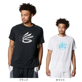 アンダーアーマー（UNDER ARMOUR）（メンズ）バスケットボールウェア カリー テック チャンピオンシップ マインドセット ショートスリーブTシャツ 1387586