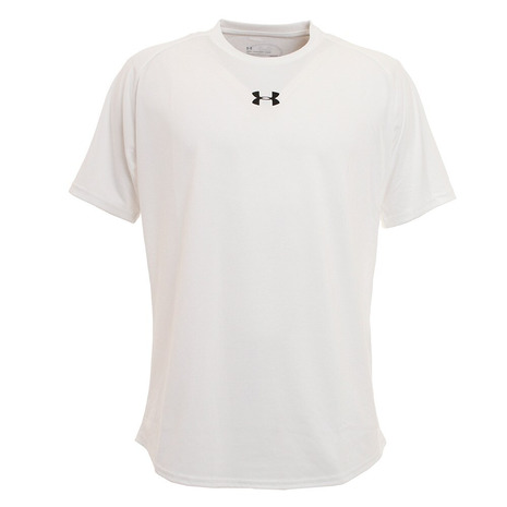 アンダーアーマー（UNDER ARMOUR） Tシャツ メンズ 半袖 ロングショット 1.5 1359632 WHT BK バスケットボール ウェア （メンズ）