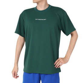 インザペイント（IN THE PAINT）（メンズ）バスケットボールウェア Tシャツ ITP24315GRN 速乾