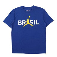 ジョーダン（JORDAN）（キッズ）ジュニア ブラジル代表 JDB MJ85 ロゴ P6 半袖Tシャツ 95F782-U0K