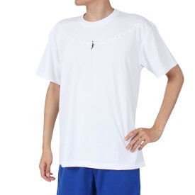 インザペイント（IN THE PAINT）（メンズ、レディース）バスケットボールウェア 半袖Tシャツ ITP24332WHT 速乾