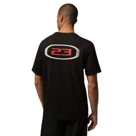 ジョーダン（JORDAN）（メンズ）バスケットボールウェア スポーツ ドライフィット 半袖 Tシャツ クルーネック ブラック IR0868-010