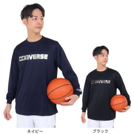 コンバース（CONVERSE）（メンズ）バスケットボールウェア プリント長袖シャツ CB232361L