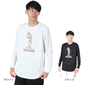 エゴザル（EGOZARU）（メンズ）バスケットボールウェア ボールドラインマイキー ロングスリーブTシャツ EZFW24ULS004C00